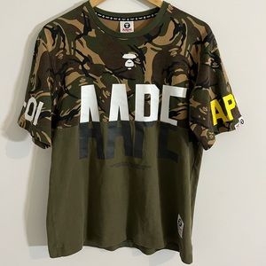 ❌SOLD❌ AAPE By A Bathing Ape Camouflage T Shirt